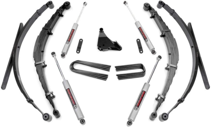 4 Zoll mit Höherlegungsfedern hinten