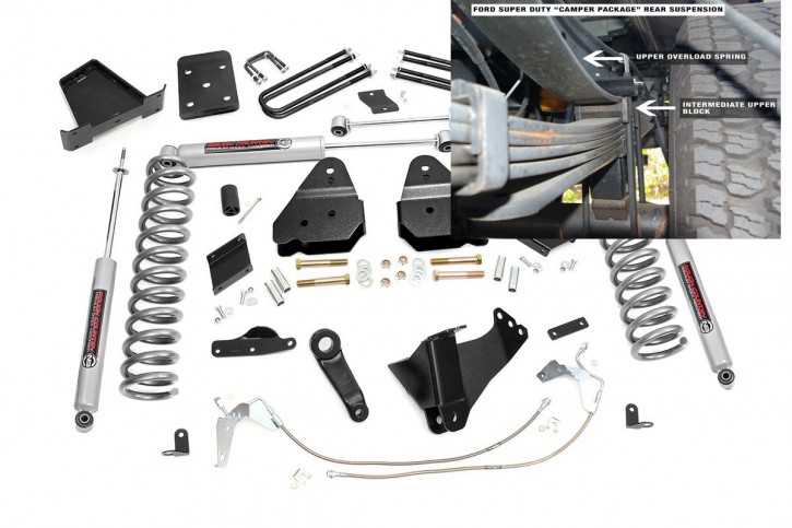 6 Zoll Benziner / mit Overloadsprings