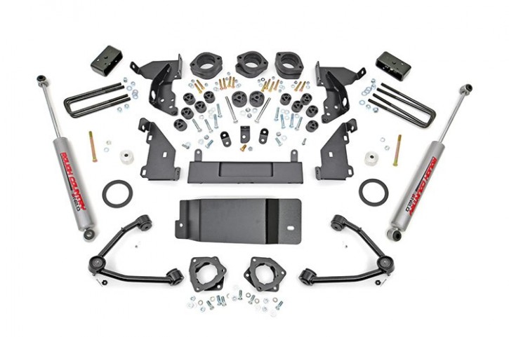 4.75" GM Combo Lift Kit (w/Upper Control Arms) -4WD- Bj. 14-15