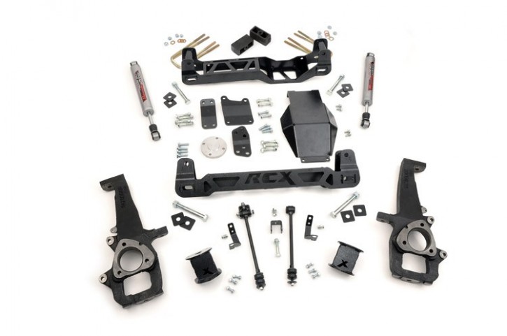 4" Dodge Höherlegungsfahrwerk 4WD Bj. 2006 - 2008
