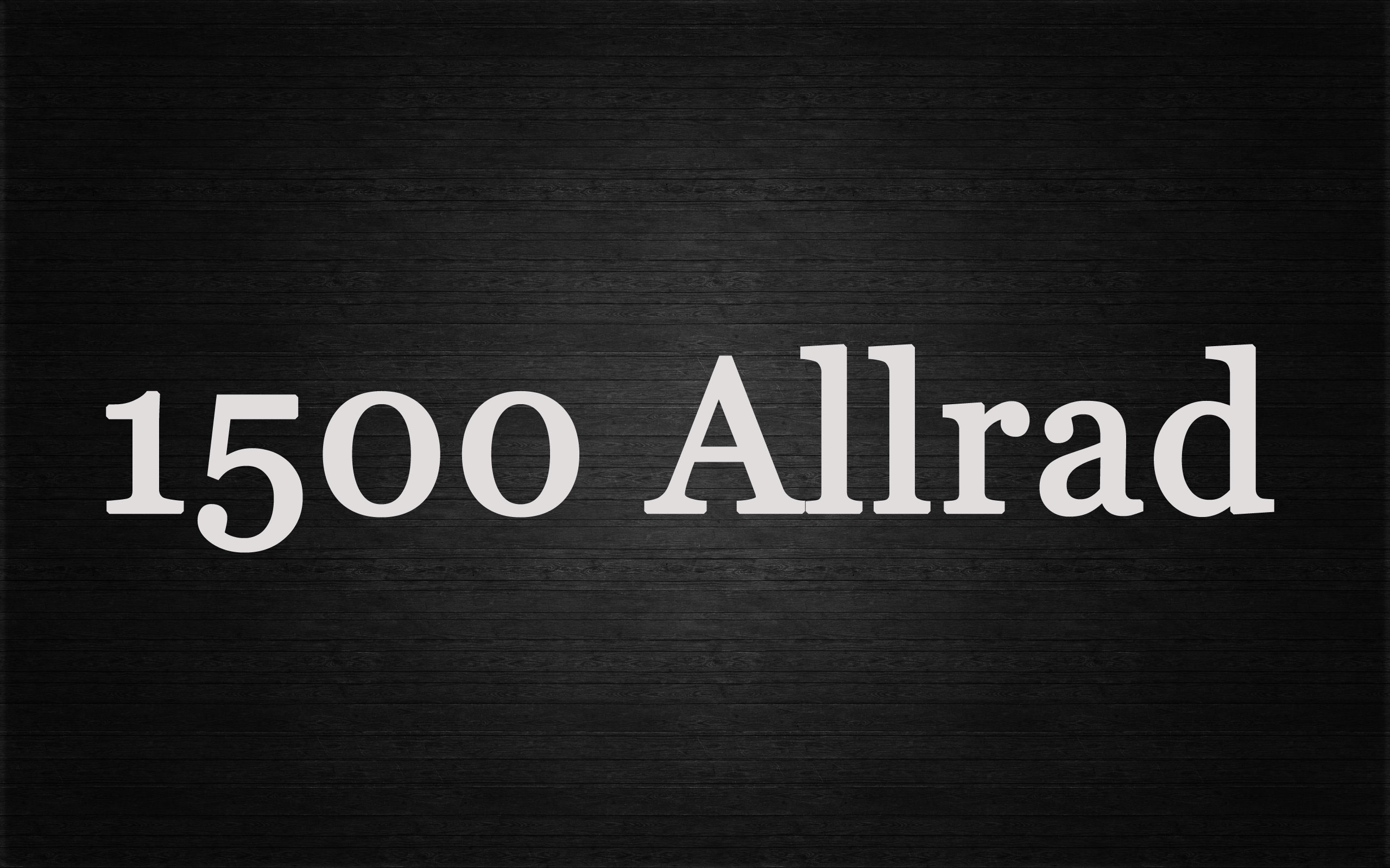1500 Allrad