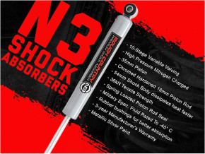 Fahrwerk 2,5 Zoll mit Federn V+H ALLRAD