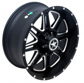 LS Wheel LS392 9x20" ET13 Outlaw schwarz matt C/K 1500
